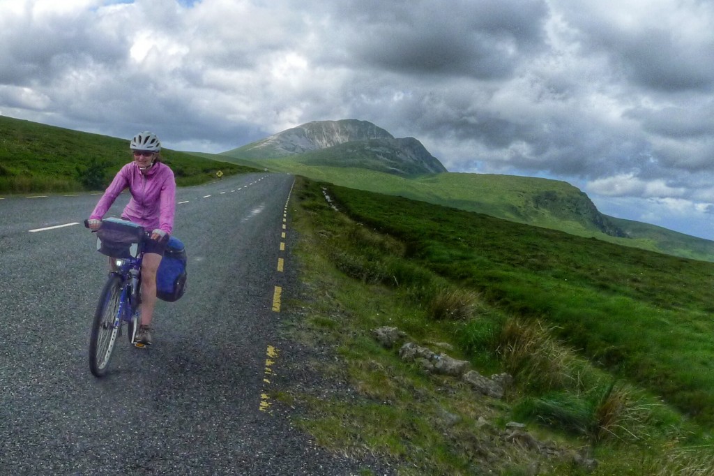 After the climb around Mt. Errigal, we had a fast and fun descent.