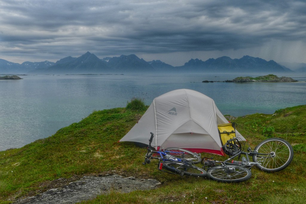 Wild camping in Norway is great!