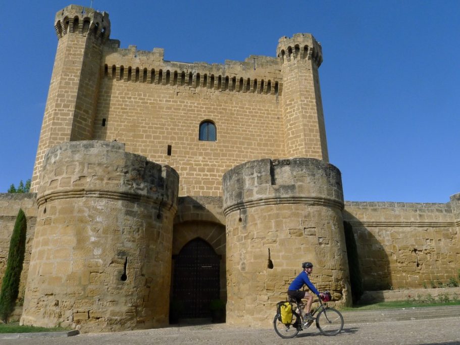 This castle in the village of Sajazarra, built in the 12th and 13th centuries, was built of local sandstone.