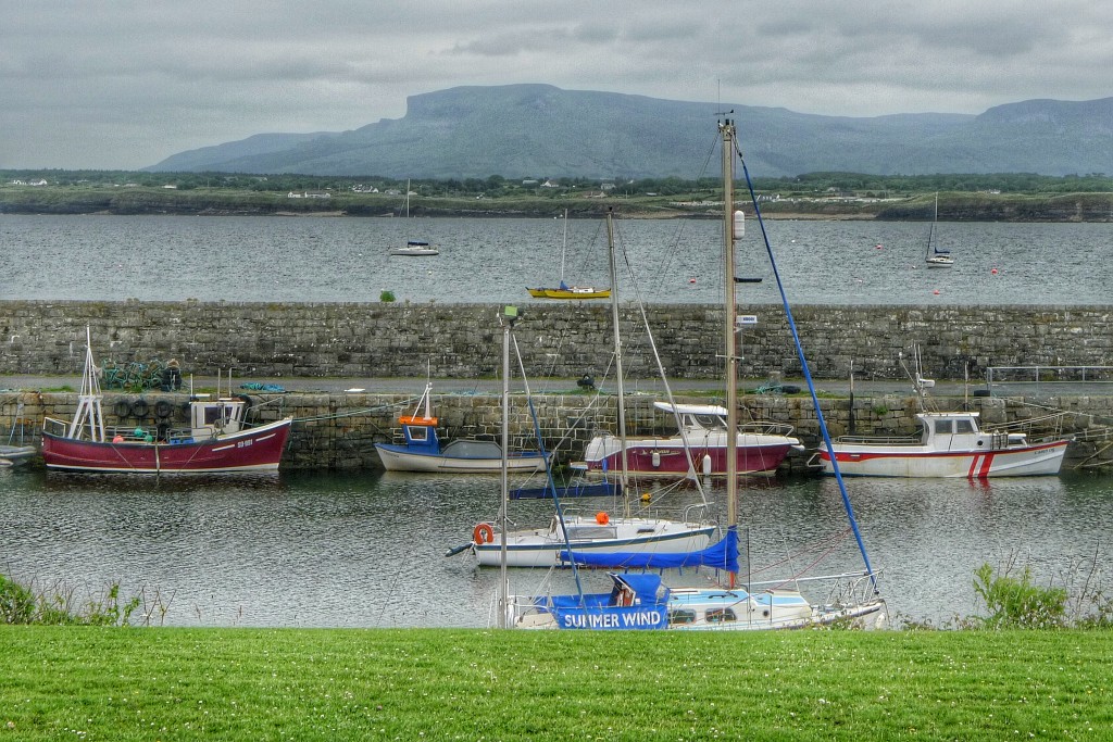 The harbor at Mullaghmore Head.