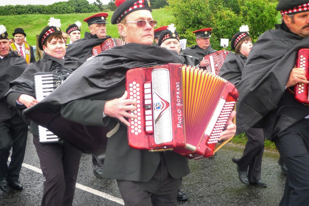 The accordion is a staple instrument on the emerald isle.
